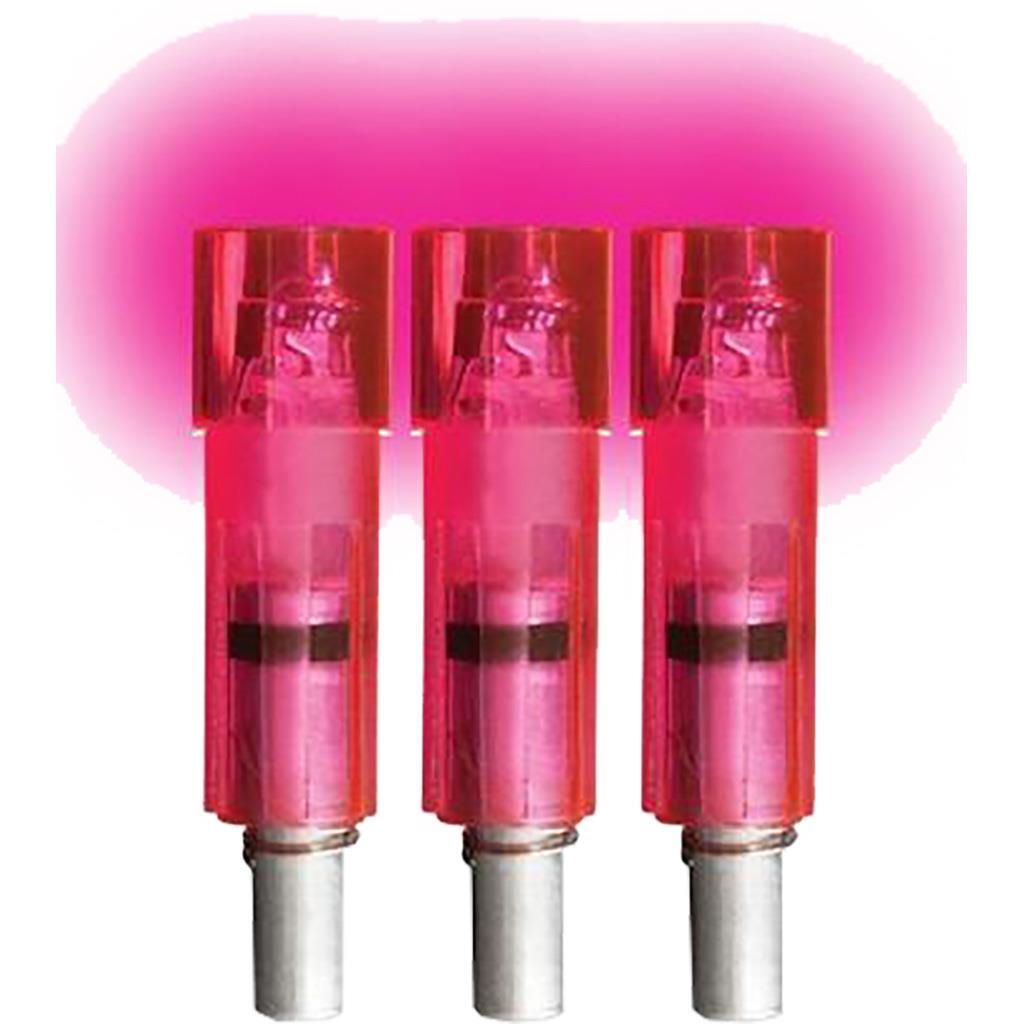 Lumenok Crossbow Nocks Pink Flat Excalibur 3 pk.Lumenok crossbow bolt