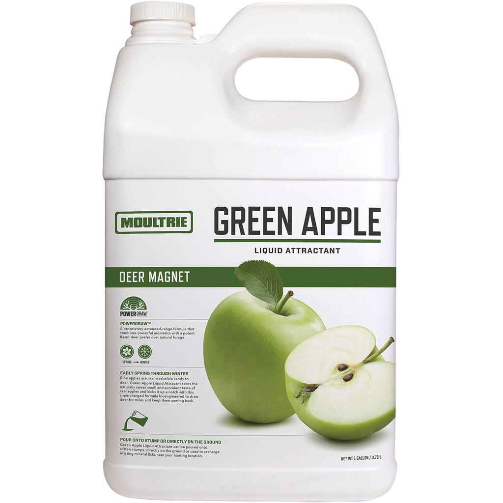 Moultrie Deer Attractant Liquid Green Apple 1 gal.Moultrie