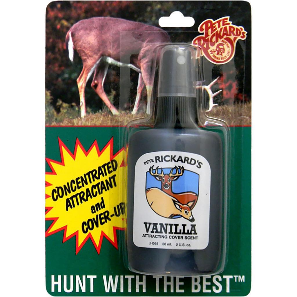 Rickards Vanilla Cover Spray 2 oz.Pete Rickard lures Hunting Bow