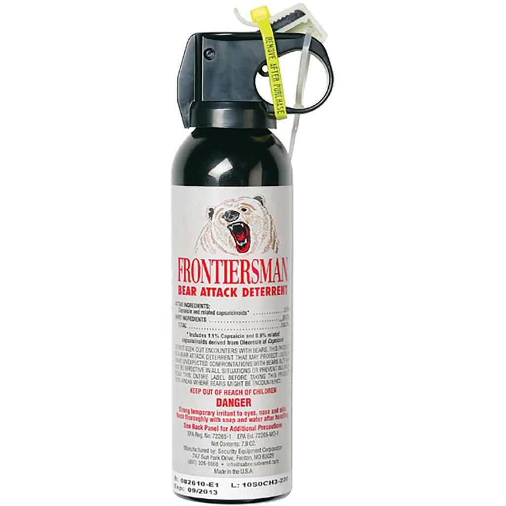 Sabre Frontiersman Bear Spray 7.9 oz with Practice Spray