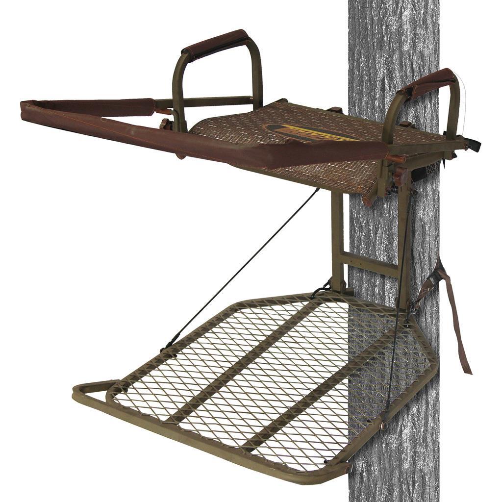 Trophy Treestands Explorer TreestandTrophy Treestands hang on stands
