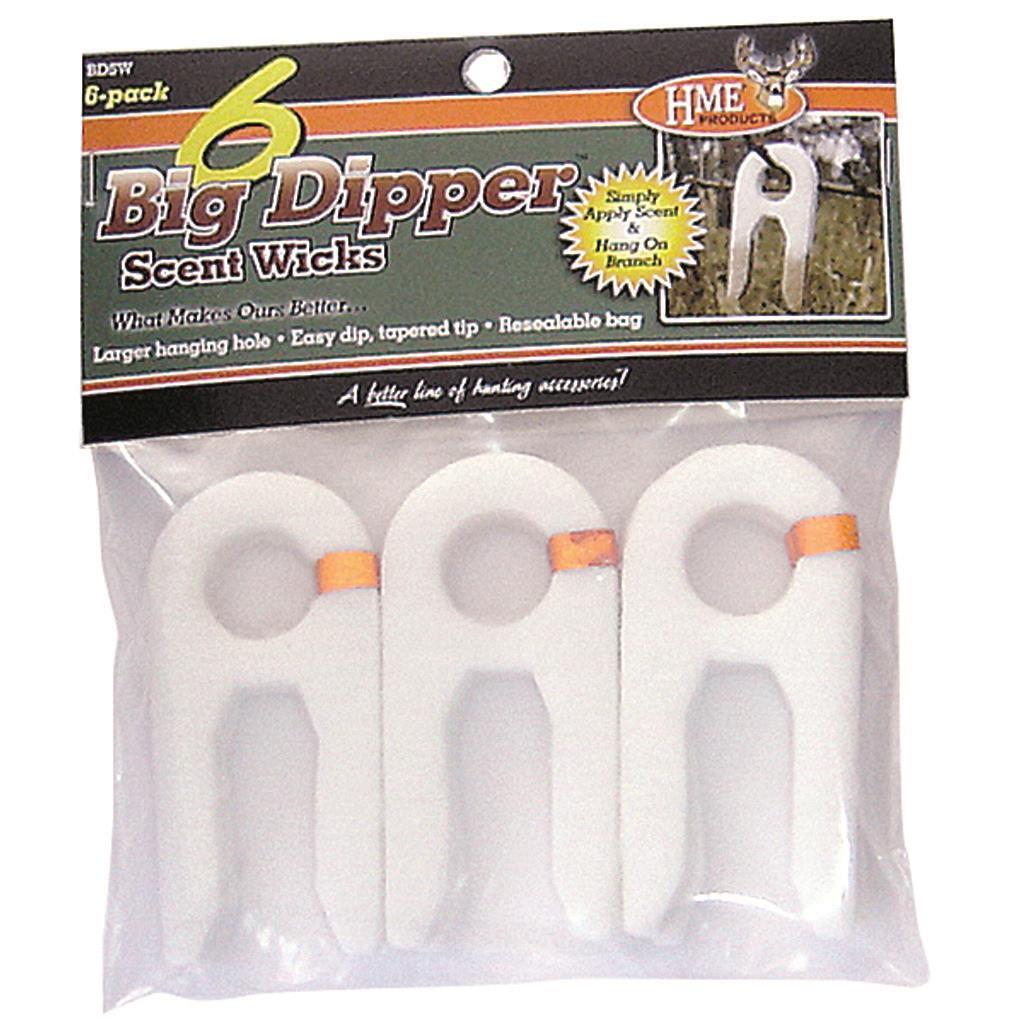 HME Big Dipper Scent Wick 6 pk.HME lures Hunting Bow