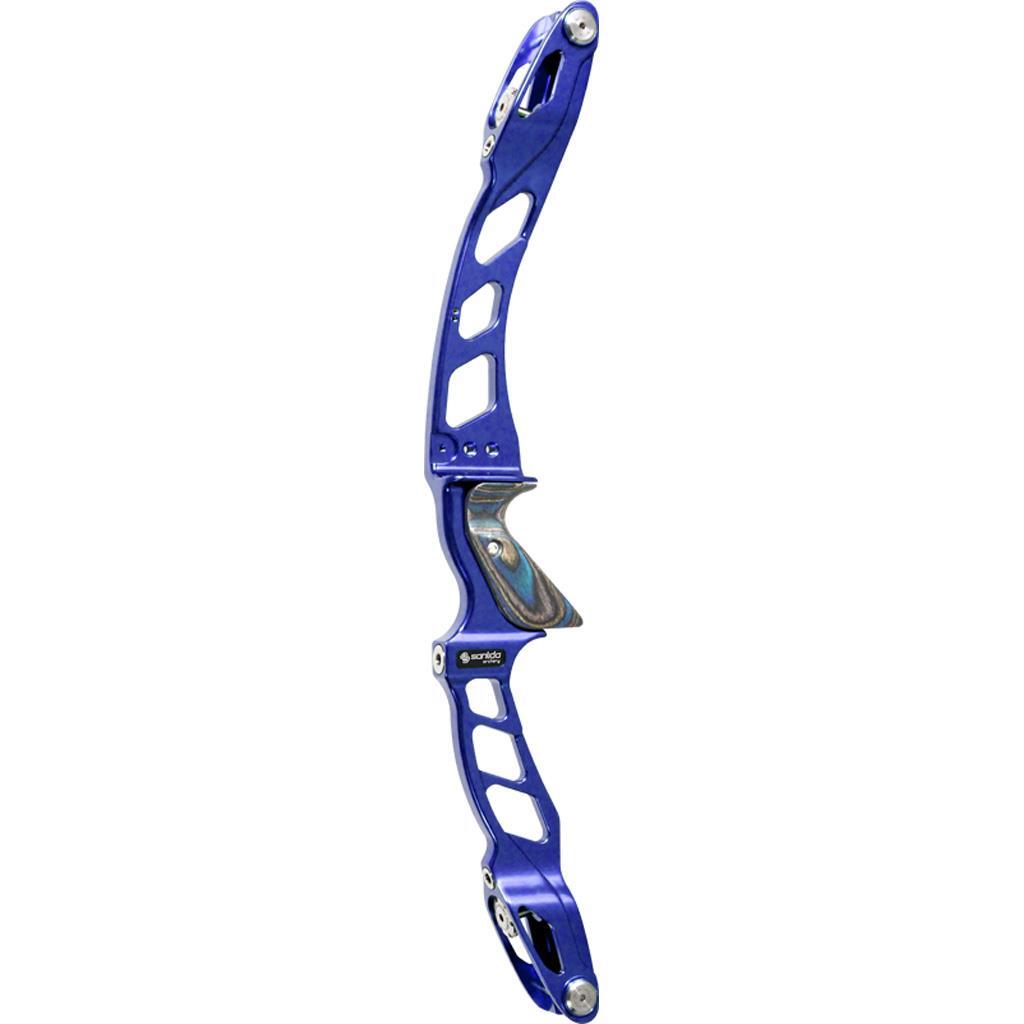 Sanlida Miracle X10 Recurve Riser Blue 25 in. LH